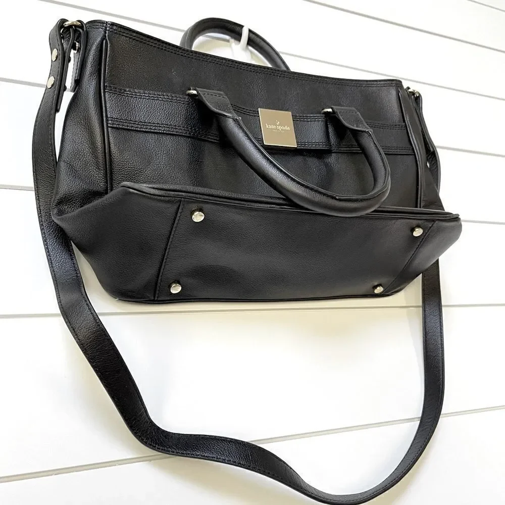 Leather Kate Spade classic crossbody bag